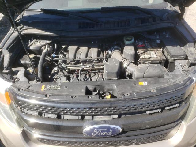 1FM5K8AR4EGA44797 - 2014 FORD EXPLORER POLICE INTERCEPTOR 棕色 照片 11