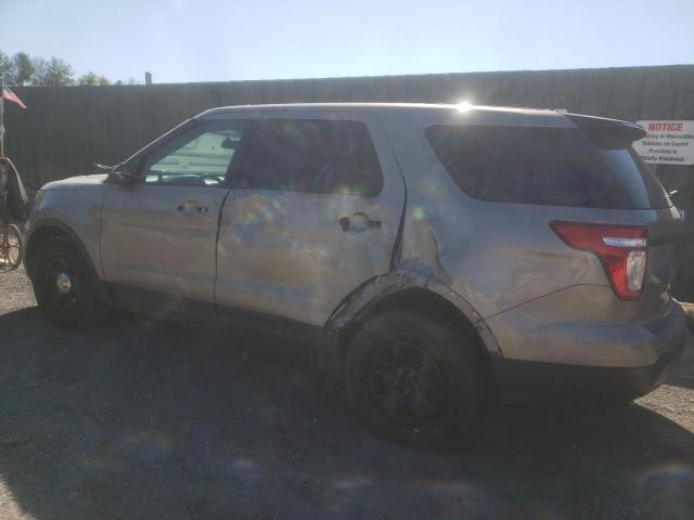 1FM5K8AR4EGA44797 - 2014 FORD EXPLORER POLICE INTERCEPTOR 棕色 照片 2