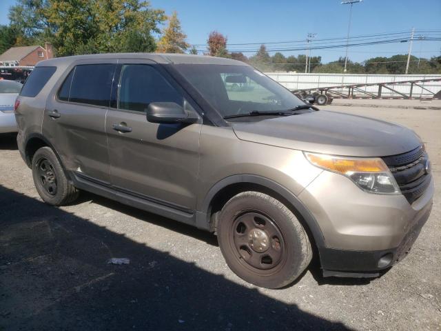 1FM5K8AR4EGA44797 - 2014 FORD EXPLORER POLICE INTERCEPTOR 棕色 照片 4