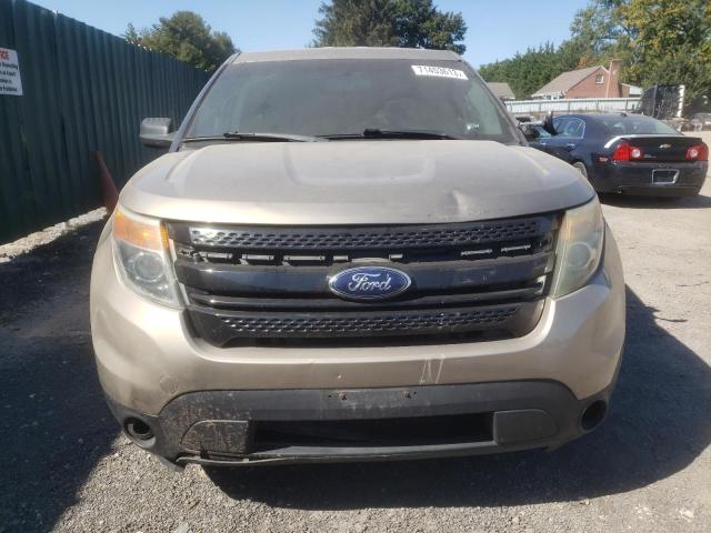 1FM5K8AR4EGA44797 - 2014 FORD EXPLORER POLICE INTERCEPTOR 棕色 照片 5