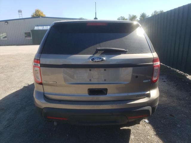 1FM5K8AR4EGA44797 - 2014 FORD EXPLORER POLICE INTERCEPTOR 棕色 照片 6