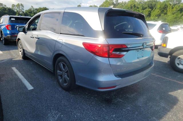 5FNRL6H53PB039193 - 2023 HONDA ODYSSEY EX SILVER photo 3