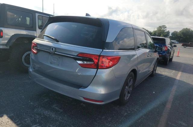 5FNRL6H53PB039193 - 2023 HONDA ODYSSEY EX SILVER photo 4