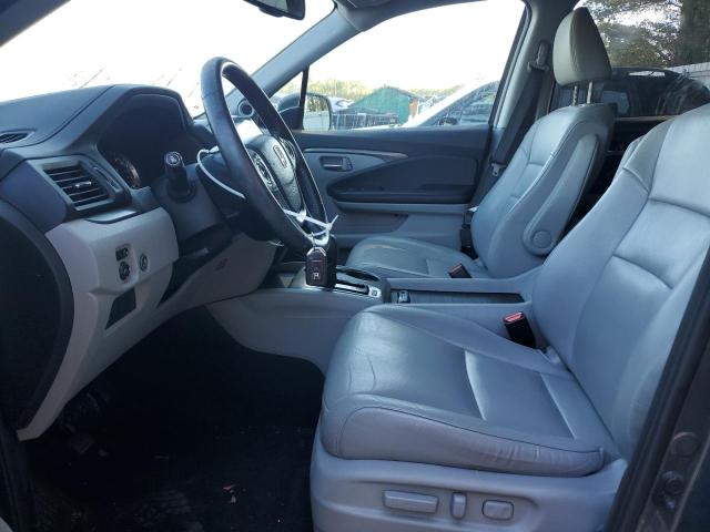 5FNYF6H55HB014722 - 2017 HONDA PILOT EXL 石墨色 照片 7