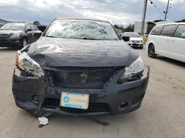 3N1AB7AP8FY294803 - 2015 NISSAN SENTRA S BLACK photo 5