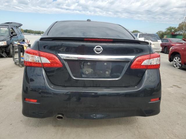 3N1AB7AP8FY294803 - 2015 NISSAN SENTRA S BLACK photo 6