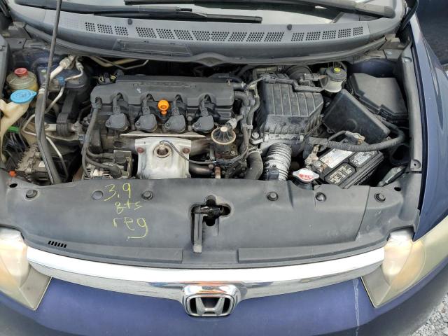 1HGFA16886L051684 - 2006 HONDA CIVIC EX BLUE photo 11