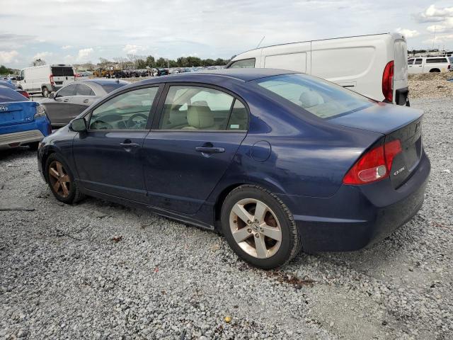 1HGFA16886L051684 - 2006 HONDA CIVIC EX BLUE photo 2