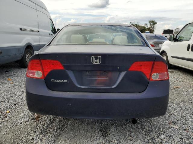 1HGFA16886L051684 - 2006 HONDA CIVIC EX BLUE photo 6