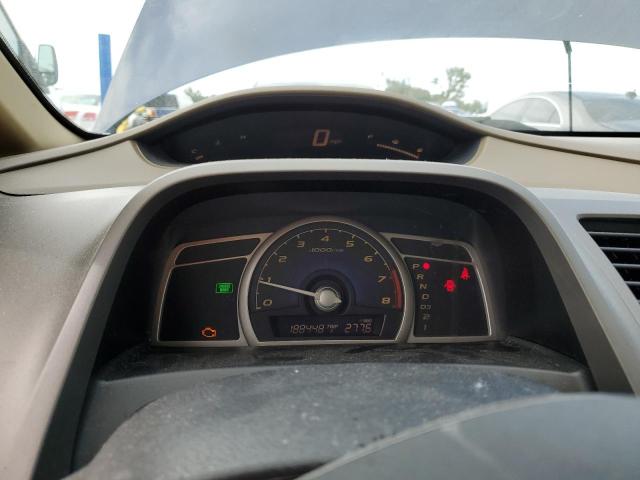 1HGFA16886L051684 - 2006 HONDA CIVIC EX BLUE photo 9