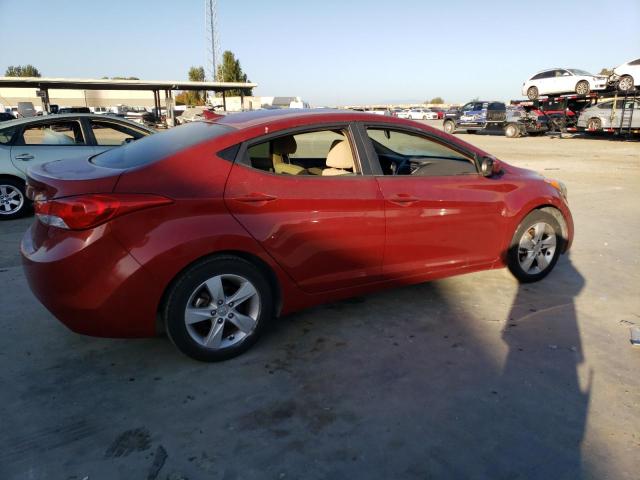 KMHDH4AE9CU373560 - 2012 HYUNDAI ELANTRA GLS RED photo 3