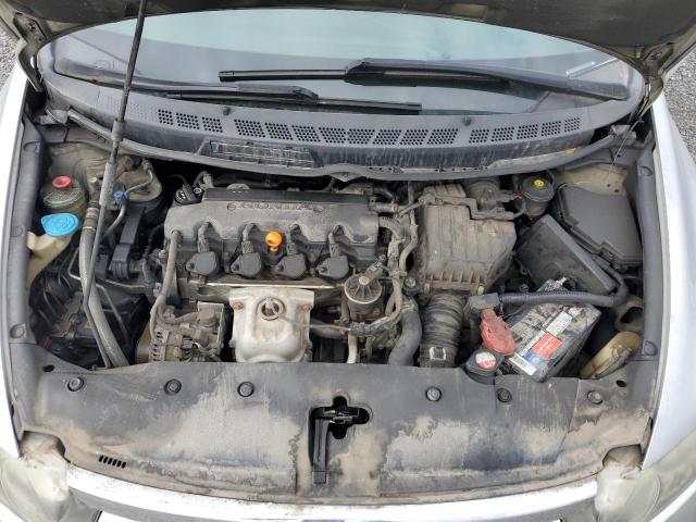 2HGFA16866H020463 - 2006 HONDA CIVIC EX SILVER photo 11