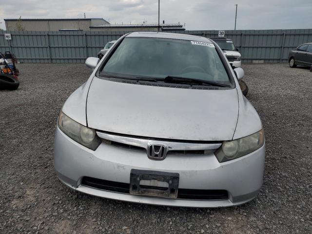 2HGFA16866H020463 - 2006 HONDA CIVIC EX SILVER photo 5
