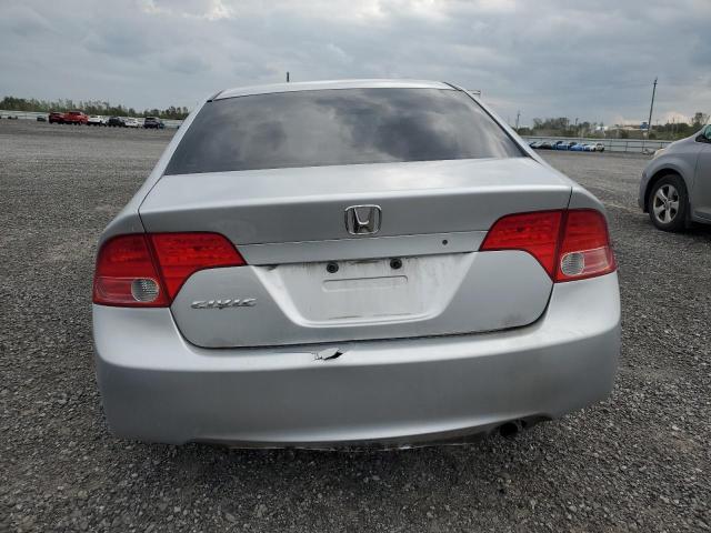 2HGFA16866H020463 - 2006 HONDA CIVIC EX SILVER photo 6
