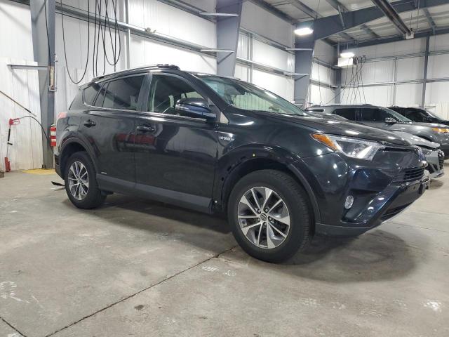 JTMRJREV5JD205224 - 2018 TOYOTA RAV4 HV LE BLACK photo 4