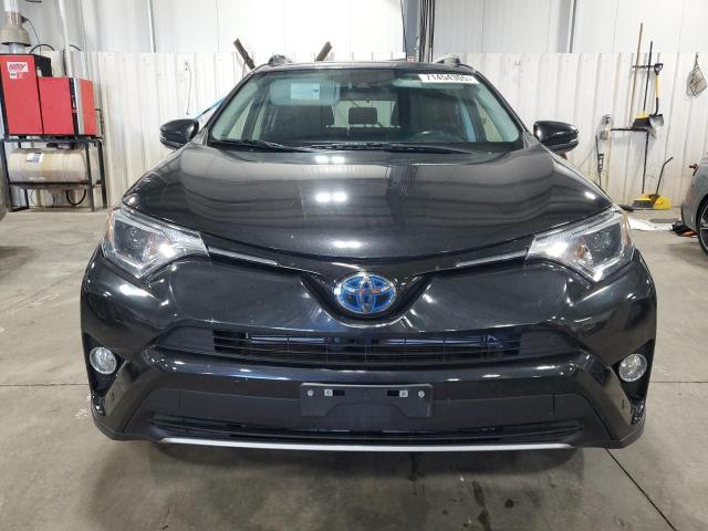 JTMRJREV5JD205224 - 2018 TOYOTA RAV4 HV LE BLACK photo 5