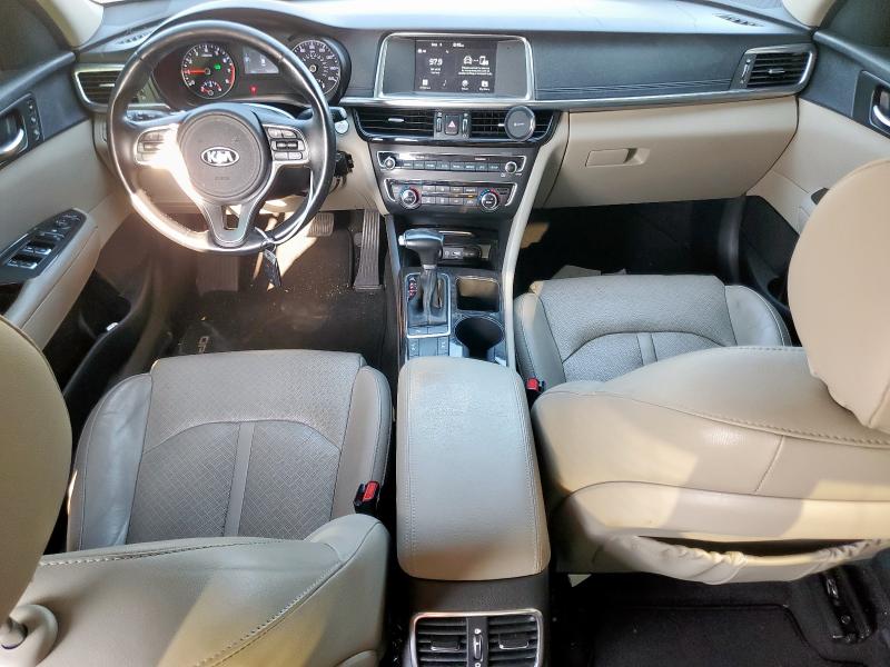 5XXGU4L3XJG182869 - 2018 KIA OPTIMA EX BLACK photo 8