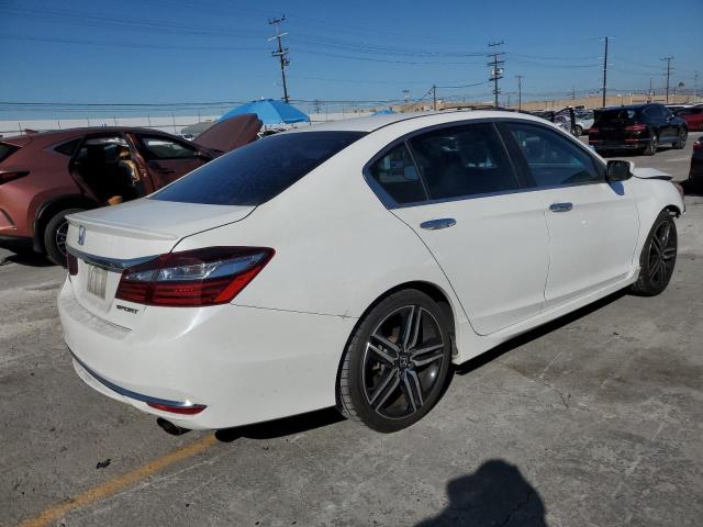 1HGCR2F59GA148963 - 2016 HONDA ACCORD SPORT თეთრი ფოტო 3