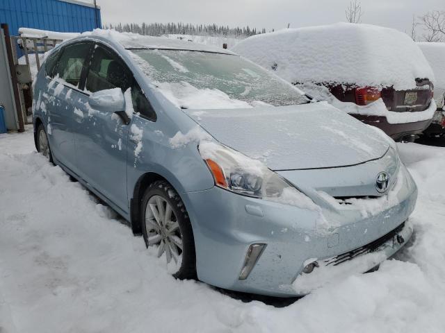 JTDZN3EUXC3076513 - 2012 TOYOTA PRIUS V BLUE photo 4