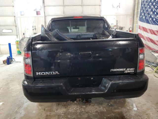 5FPYK1F5XCB454906 - 2012 HONDA RIDGELINE RTL BLACK photo 6