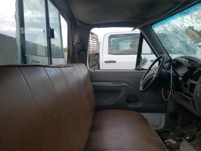 1FDHF25H6TEB08430 - 1996 FORD F250 WHITE photo 10