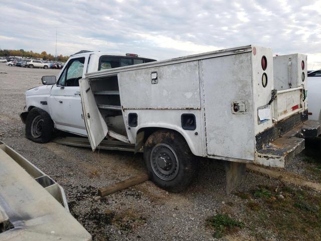 1FDHF25H6TEB08430 - 1996 FORD F250 WHITE photo 2