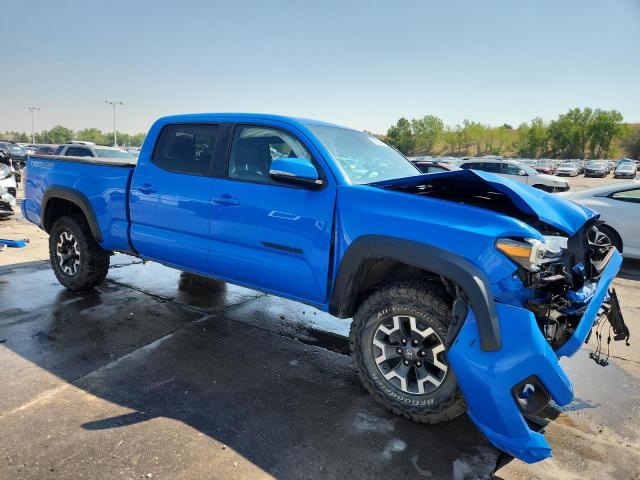 3TMDZ5BN5MM106279 - 2021 TOYOTA TACOMA DOUBLE CAB 蓝色 照片 4