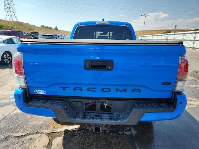 3TMDZ5BN5MM106279 - 2021 TOYOTA TACOMA DOUBLE CAB 蓝色 照片 6