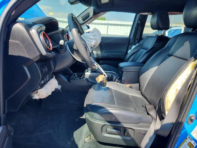 3TMDZ5BN5MM106279 - 2021 TOYOTA TACOMA DOUBLE CAB 蓝色 照片 7