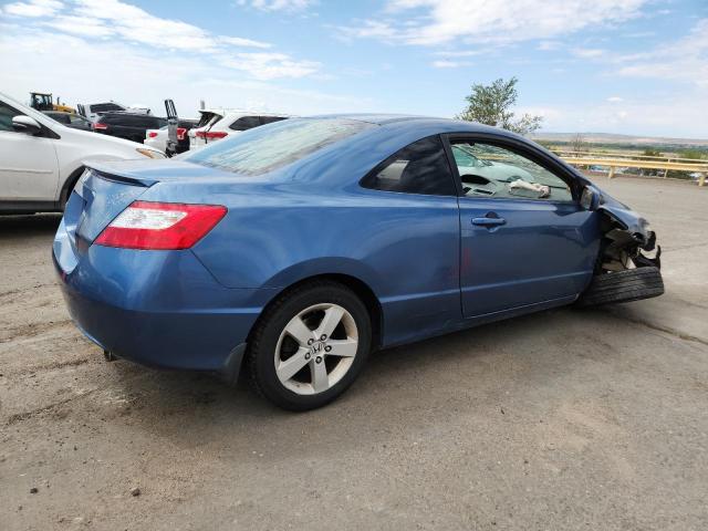 2HGFG12858H501232 - 2008 HONDA CIVIC EX BLUE photo 3