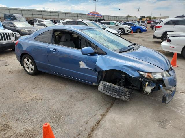 2HGFG12858H501232 - 2008 HONDA CIVIC EX BLUE photo 4