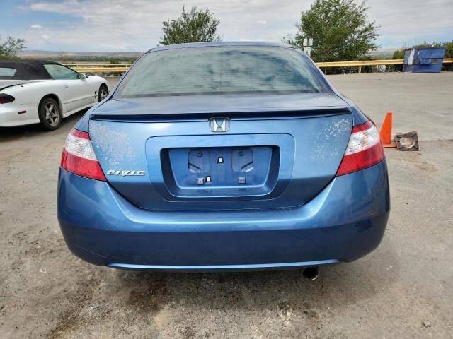 2HGFG12858H501232 - 2008 HONDA CIVIC EX BLUE photo 6