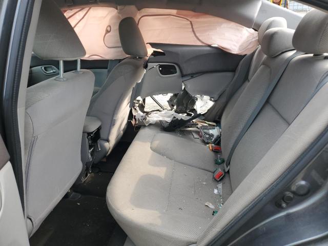 2HGFB2F59CH606692 - 2012 HONDA CIVIC LX GRAY photo 10