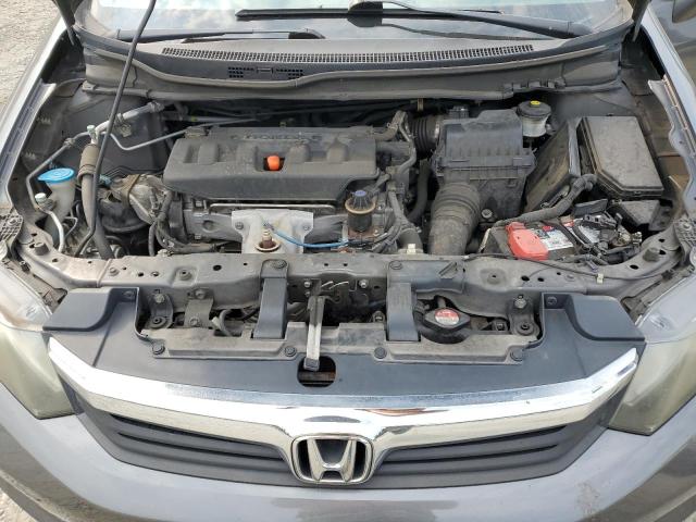 2HGFB2F59CH606692 - 2012 HONDA CIVIC LX GRAY photo 11