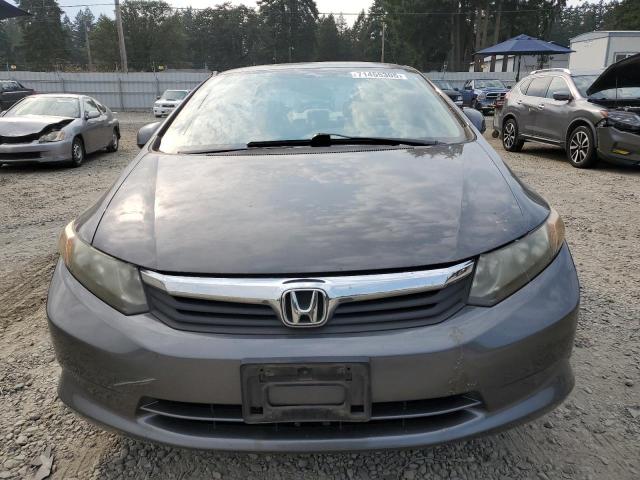 2HGFB2F59CH606692 - 2012 HONDA CIVIC LX GRAY photo 5