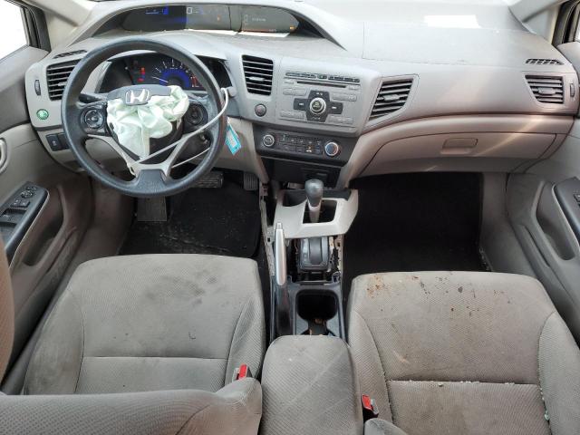 2HGFB2F59CH606692 - 2012 HONDA CIVIC LX GRAY photo 8