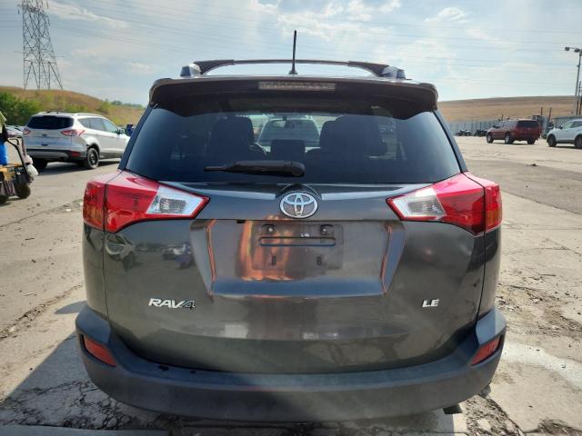 JTMZFREV1D5017607 - 2013 TOYOTA RAV4 LE GRAY photo 6