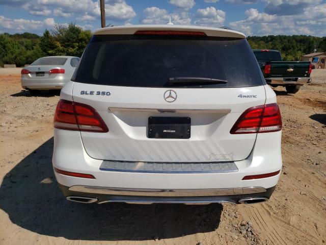 4JGDA5HB9HA923869 - 2017 MERCEDES-BENZ GLE 350 4MATIC WHITE photo 6