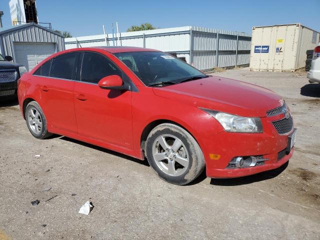 1G1PF5SC8C7371753 - 2012 CHEVROLET CRUZE LT RED photo 4