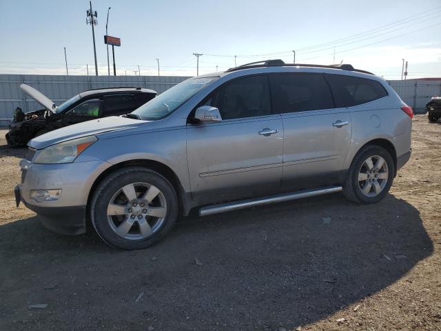 1GNKRLED5BJ111546 - 2011 CHEVROLET TRAVERSE LTZ SILVER photo 1