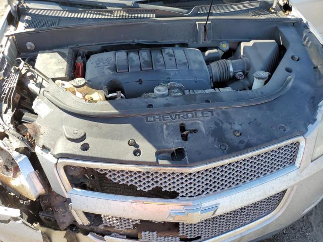 1GNKRLED5BJ111546 - 2011 CHEVROLET TRAVERSE LTZ SILVER photo 12