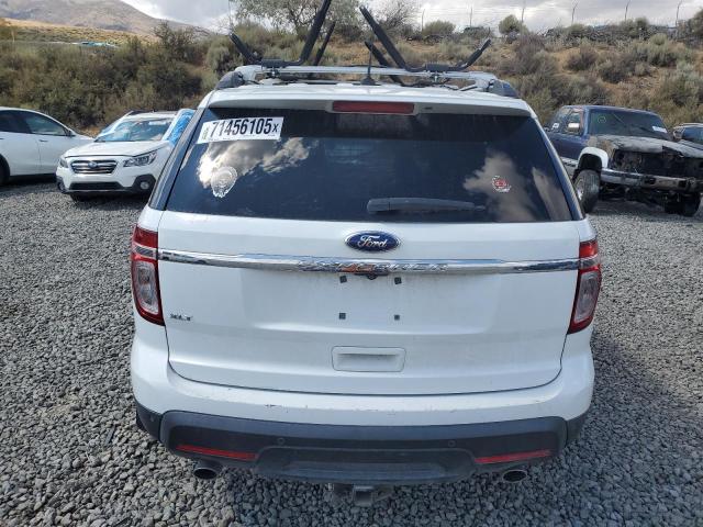 1FM5K7D8XFGA45709 - 2015 FORD EXPLORER XLT თეთრი ფოტო 6