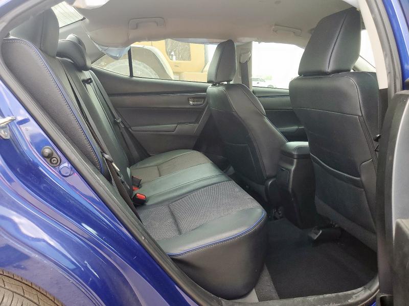 5YFBURHE2HP731208 - 2017 TOYOTA COROLLA L BLUE photo 10