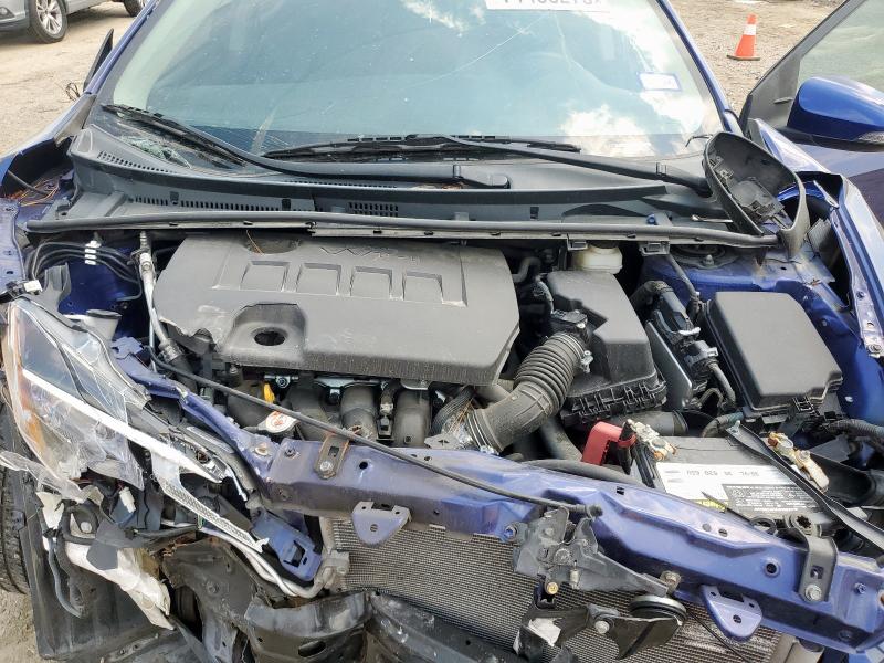 5YFBURHE2HP731208 - 2017 TOYOTA COROLLA L BLUE photo 11