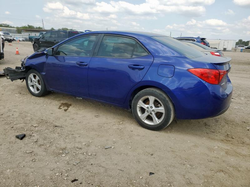 5YFBURHE2HP731208 - 2017 TOYOTA COROLLA L BLUE photo 2