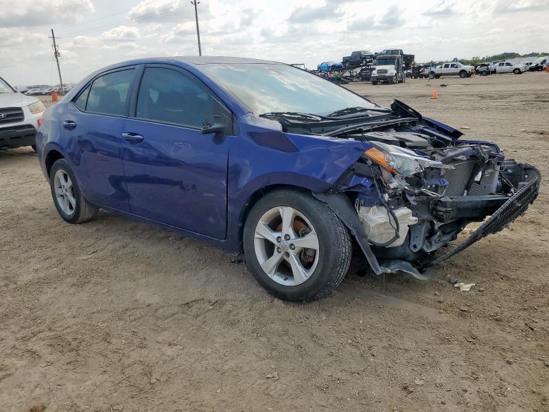 5YFBURHE2HP731208 - 2017 TOYOTA COROLLA L BLUE photo 4