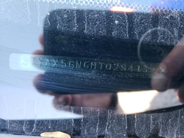 3TYAX5GN6MT029413 - 2021 TOYOTA TACOMA DOUBLE CAB 黑色 照片 12