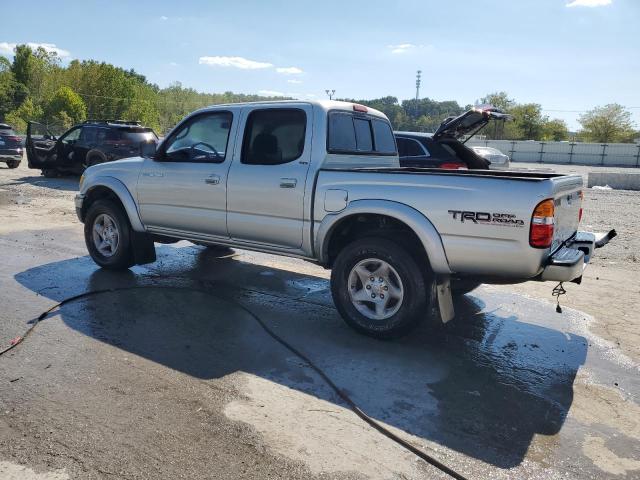 5TEGM92N02Z034295 - 2002 TOYOTA TACOMA DOUBLE CAB PRERUNNER SILVER photo 2