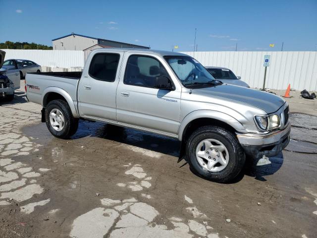 5TEGM92N02Z034295 - 2002 TOYOTA TACOMA DOUBLE CAB PRERUNNER SILVER photo 4