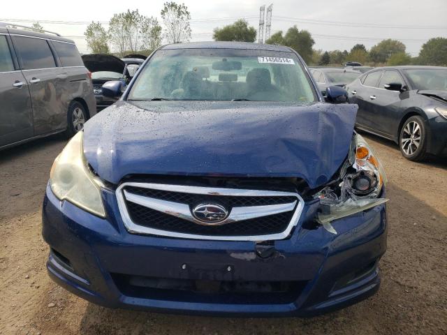 4S3BMCC6XA3242227 - 2010 SUBARU LEGACY 2.5I PREMIUM BLUE photo 5